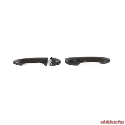 VR Aero Carbon Fiber Exterior Door Handle Cover Trim 2pcs Mercedes C | E Class | GLC 2 Door - VR-GLC-HANC