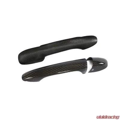 VR Aero Carbon Fiber Exterior Door Handle Cover Trim 2pcs Mercedes C | E Class | GLC 2 Door - VR-GLC-HANC