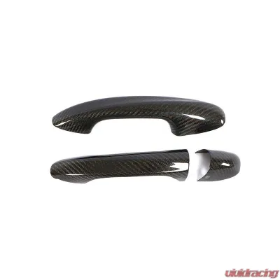 VR Aero Carbon Fiber Exterior Door Handle Cover Trim 2pcs Mercedes C | E Class | GLC 2 Door - VR-GLC-HANC