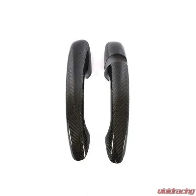 VR Aero Carbon Fiber Exterior Door Handle Cover Trim 2pcs Mercedes C | E Class | GLC 2 Door - VR-GLC-HANC