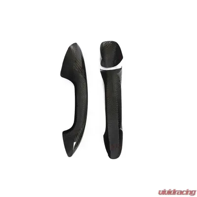 VR Aero Carbon Fiber Exterior Door Handle Cover Trim 2pcs Mercedes C | E Class | GLC 2 Door - VR-GLC-HANC