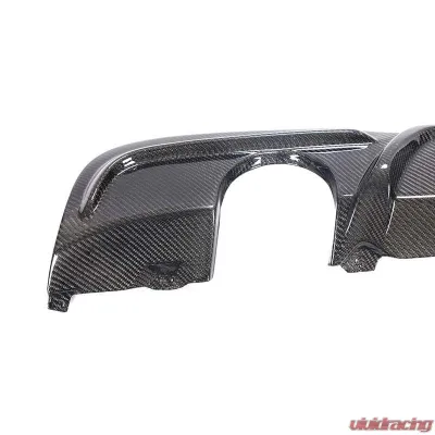 VR Aero Carbon Fiber Rear Diffuser BMW E90 325i | 335i M Sport Sedan 2009-2013 - VR-E90-610