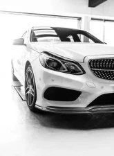 VR Aero Carbon Fiber Front Lip Spoiler Mercedes E Class W212 2014-2015                                     - VR-W212-600 - Image 12