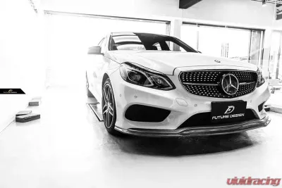 VR Aero Carbon Fiber Front Lip Spoiler Mercedes E Class W212 2014-2015 - VR-W212-600