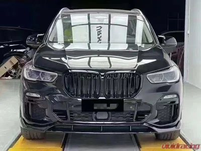 VR Aero Carbon Fiber Front Lip Spoiler BMW X6 G06 2020-2021 - VR-X6-602