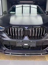 VR Aero Carbon Fiber Front Lip Spoiler BMW X6 G06 2020-2021                                     - VR-X6-602 - Image 8