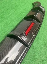 VR Aero Carbon Fiber Rear Diffuser Audi Q8 | SQ8 2022                                     - VR-Q8SQ8-610 - Image 3