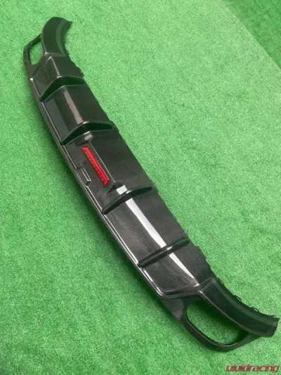 VR Aero Carbon Fiber Rear Diffuser Audi Q8 | SQ8 2022 - VR-Q8SQ8-610