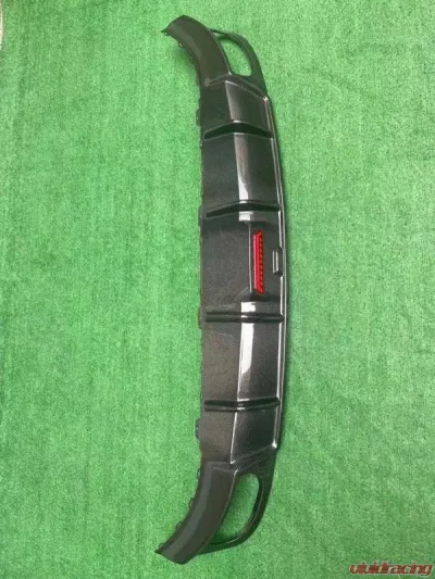 VR Aero Carbon Fiber Rear Diffuser Audi Q8 | SQ8 2022 - VR-Q8SQ8-610