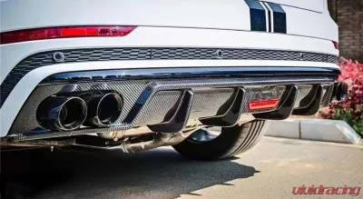 VR Aero Carbon Fiber Rear Diffuser Audi Q8 | SQ8 2022 - VR-Q8SQ8-610