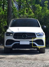 VR Aero Carbon Fiber Fog Lamp Cover 2pcs Mercedes GLE450 Coupe W167 2019-2022                                     - VR-GLEC-FOGC - Image 4