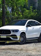 VR Aero Carbon Fiber Front Lip Spoiler Mercedes GLE450 Coupe W167 2019-2022                                     - VR-GLE-600 - Image 7