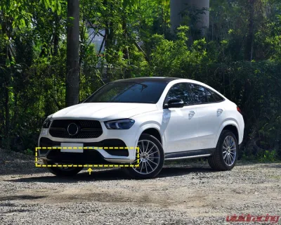 VR Aero Carbon Fiber Front Lip Spoiler Mercedes GLE450 Coupe W167 2019-2022 - VR-GLE-600
