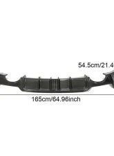 VR Aero Carbon Fiber Rear Diffuser BMW 4-Series F32 | F33 | F36 2-Door 2013-2019                                     - VR-F32F33F36-610 - Image 10