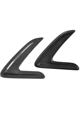 VR Aero Carbon Fiber Air Vent Side Marker Fender Covers Trim BMW 3-Series F30 | F34 2012-2018                                     - VR-F30-650 - Image 9