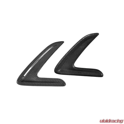 VR Aero Carbon Fiber Air Vent Side Marker Fender Covers Trim BMW 3-Series F30 | F34 2012-2018 - VR-F30-650