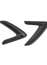 VR Aero Carbon Fiber Air Vent Side Marker Fender Covers Trim BMW 3-Series F30 | F34 2012-2018                                     - VR-F30-650 - Image 8