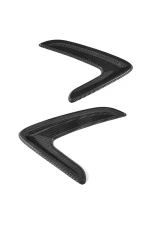 VR Aero Carbon Fiber Air Vent Side Marker Fender Covers Trim BMW 3-Series F30 | F34 2012-2018                                     - VR-F30-650 - Image 3