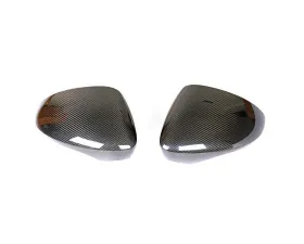 VR Aero Carbon Fiber Side Mirror Covers LHD Porsche Panamera 971 2017-2018