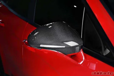 VR Aero Carbon Fiber Side Mirror Covers LHD Porsche Panamera 971 2017-2018 - VR-971-605