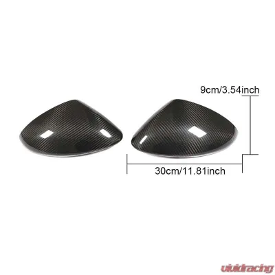 VR Aero Carbon Fiber Side Mirror Covers LHD Porsche Panamera 971 2017-2018 - VR-971-605