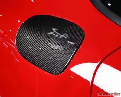 VR Aero Carbon Fiber Fuel Cap Cover Trim LHD Porsche Panamera 971 2017-2018 - VR-PAN971-FCAP