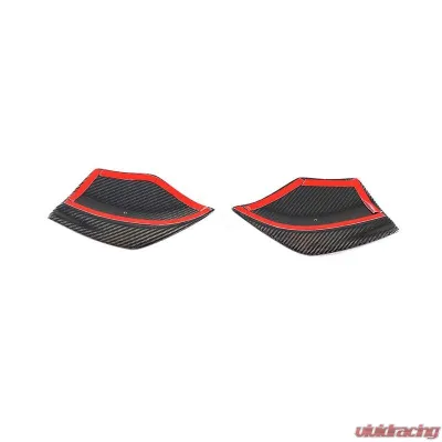 VR Aero FRP Rear Bumper Lip Splitters Mercedes W176 A180 | A200 | A250 AMG | A45 2013-2016 - VR-W176-612