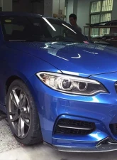 VR Aero Carbon Fiber Front Lip BMW 2 Series F22 | F23 M Sport | M235i | M240i 2-Door  2014-2019                                     - VR-F22-600 - Image 8