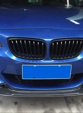 VR Aero Carbon Fiber Front Lip BMW 2 Series F22 | F23 M Sport | M235i | M240i 2-Door  2014-2019                                     - VR-F22-600 - Image 6