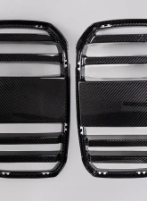 VR Aero Front Carbon Fiber Grill Set BMW M3 G80 | M4 G82 G83                                     - VR-G80-635 - Image 8