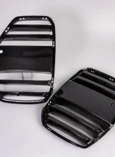 VR Aero Front Carbon Fiber Grill Set BMW M3 G80 | M4 G82 G83                                     - VR-G80-635 - Image 2