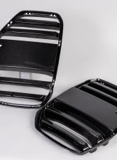 VR Aero Front Carbon Fiber Grill Set BMW M3 G80 | M4 G82 G83                                     - VR-G80-635 - Image 3