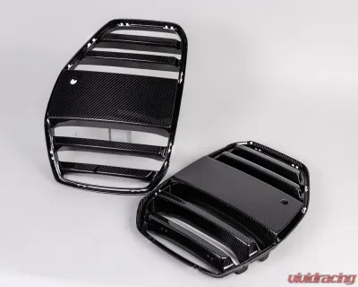 VR Aero Front Carbon Fiber Grill Set BMW M3 G80 | M4 G82 G83 - VR-G80-635
