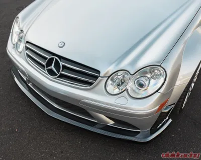 VR Aero Carbon Fiber Front Lip Spoiler Mercedes CLK63 AMG Black Series 2008 - VR-CLK63-600