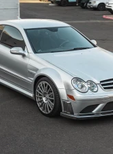 VR Aero Carbon Fiber Front Lip Spoiler Mercedes CLK63 AMG Black Series 2008                                     - VR-CLK63-600 - Image 3