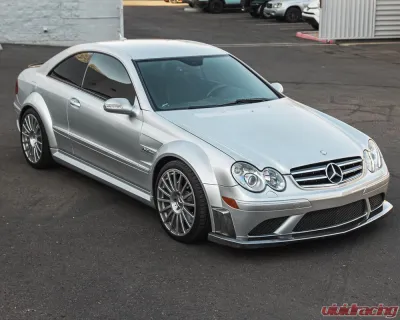 VR Aero Carbon Fiber Front Lip Spoiler Mercedes CLK63 AMG Black Series 2008 - VR-CLK63-600