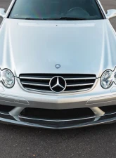 VR Aero Carbon Fiber Front Lip Spoiler Mercedes CLK63 AMG Black Series 2008                                     - VR-CLK63-600 - Image 4