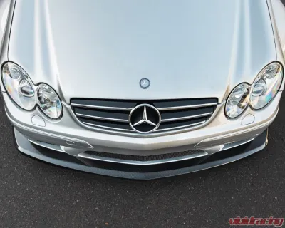 VR Aero Carbon Fiber Front Lip Spoiler Mercedes CLK63 AMG Black Series 2008 - VR-CLK63-600