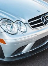 VR Aero Carbon Fiber Front Lip Spoiler Mercedes CLK63 AMG Black Series 2008                                     - VR-CLK63-600 - Image 8
