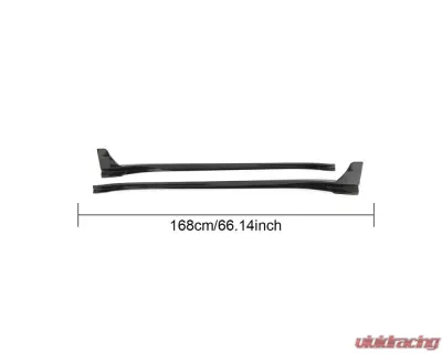 VR Aero Carbon Fiber Side Skirts Porsche 992 Carrera - VR-992C2-630