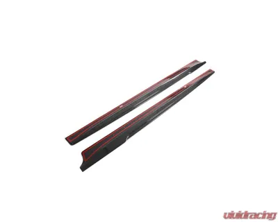 VR Aero Carbon Fiber Side Skirts Tesla Model 3 - VR-TSLA3-633