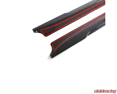 VR Aero Carbon Fiber Side Skirts Tesla Model 3 - VR-TSLA3-633