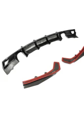 VR Aero Carbon Fiber Rear Diffuser BMW 320i | 328i | 335i| 340i M-Sport F30/F35 2012-2018                                     - VR-HD275 - Image 5