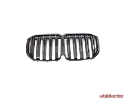 VR Aero Carbon Fiber Front Kidney Grills Twin Slat BMW X7 G07 xDrive4i - VR-G07-635