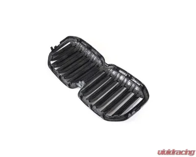 VR Aero Carbon Fiber Front Kidney Grills Twin Slat BMW X7 G07 xDrive4i - VR-G07-635