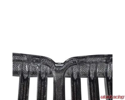 VR Aero Carbon Fiber Front Kidney Grills Twin Slat BMW X7 G07 xDrive4i - VR-G07-635