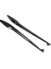 VR Aero Carbon Fiber Side Skirts V1 Chevrolet Corvette C8 Z06                                     - VR-HD631 - Image 2