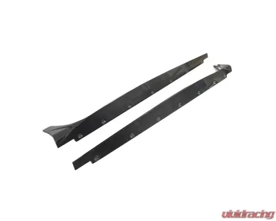 VR Aero Carbon Fiber Side Skirts V2 Audi A5 S-Line S5 Sportback Hatchback 4-Door 2020-2021 - VR-A5S5-635