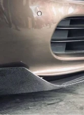 VR Aero Carbon Fiber Front Lip V1 Spoiler Porsche Panamera 970 2010-2016                                     - VR-970-600 - Image 2