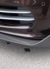 VR Aero Carbon Fiber Front Lip V1 Spoiler Porsche Panamera 970 2010-2016                                     - VR-970-600 - Image 3